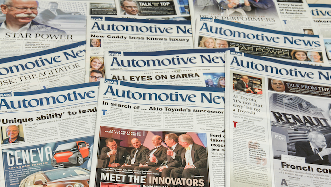 Automotive News, Car News