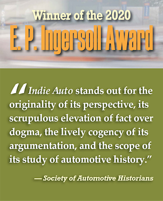 Society of Automotive Historians award to Indie Auto