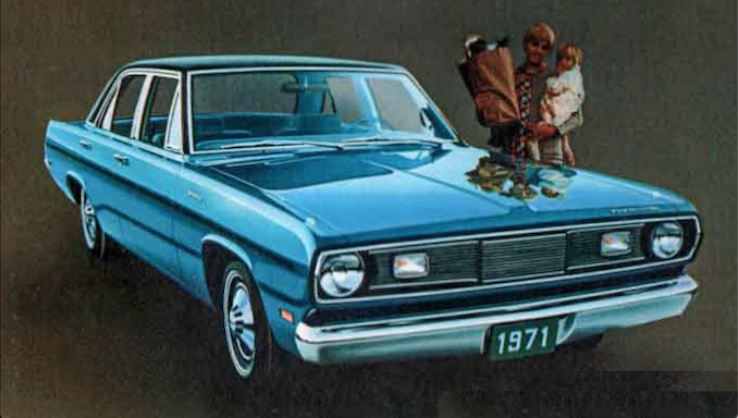 1971 Plymouth Valiant sedan impressed media more than buying