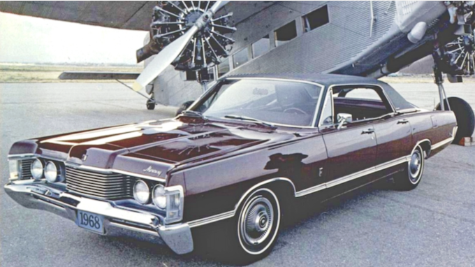 1968 full-sized Mercury: A pioneer of brougham was overshadowed