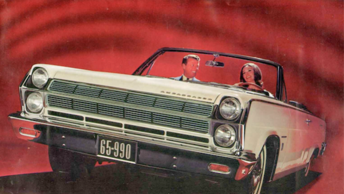 Did the 1965-66 AMC Ambassador sell better when it had a unique